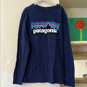Patagonia Navy Long Sleeve Shirt